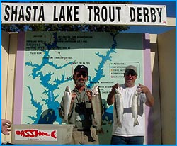 Lakehead Trout Derby, Shasta Lake